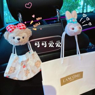 汽车挂钩车内内饰挂勾后排置物功能靠背小车载座椅用品隐形可爱多