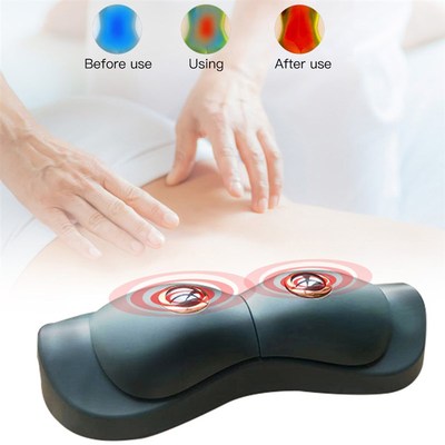 极速Electric Spine Lumbar Massager USD Charging HeatXing Wai