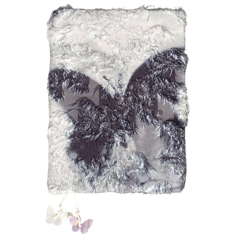 墨下【蝴蝶系列】A6女生t布艺书衣手帐本空白笔记本子手账本日记