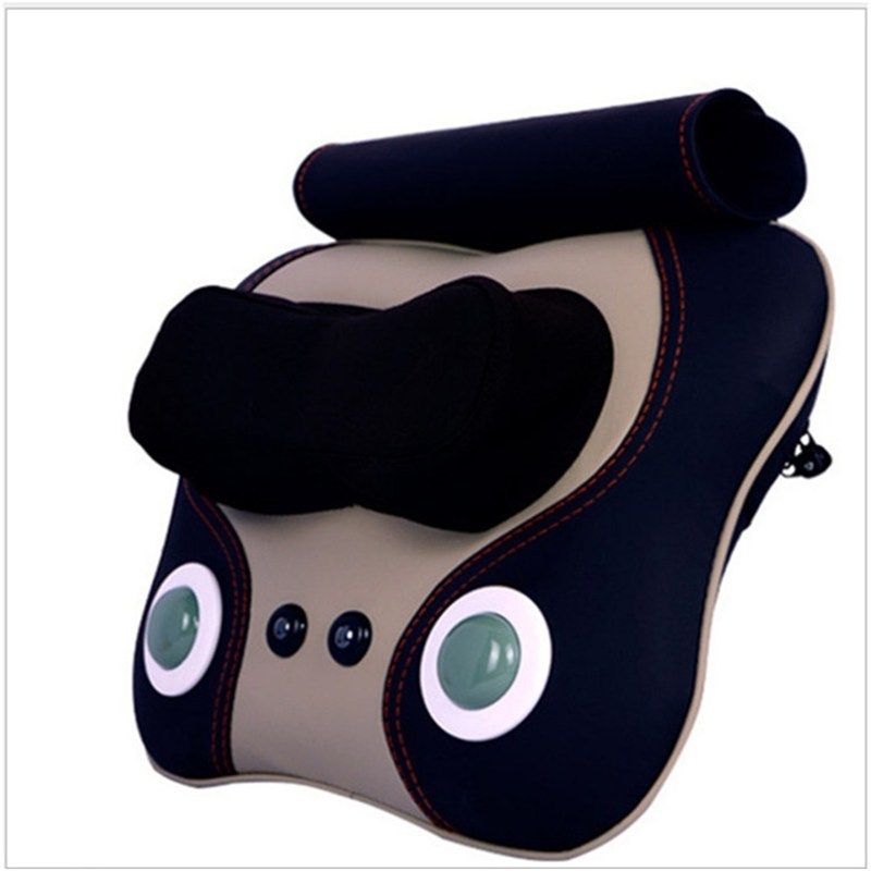 厂家温玉按枕电动热敷家用按器颈部腰部背V部按靠垫现货