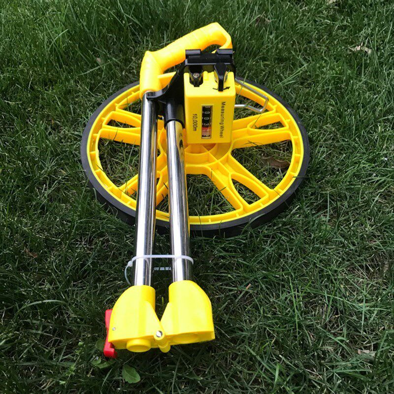 手推测距轮c车 数显/机械轮式测距仪尺 计米器 滚轮尺数显户外滚