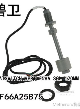 RSF66A25B75 FLOATSWITCH VERJT 25VA SGL 120MM