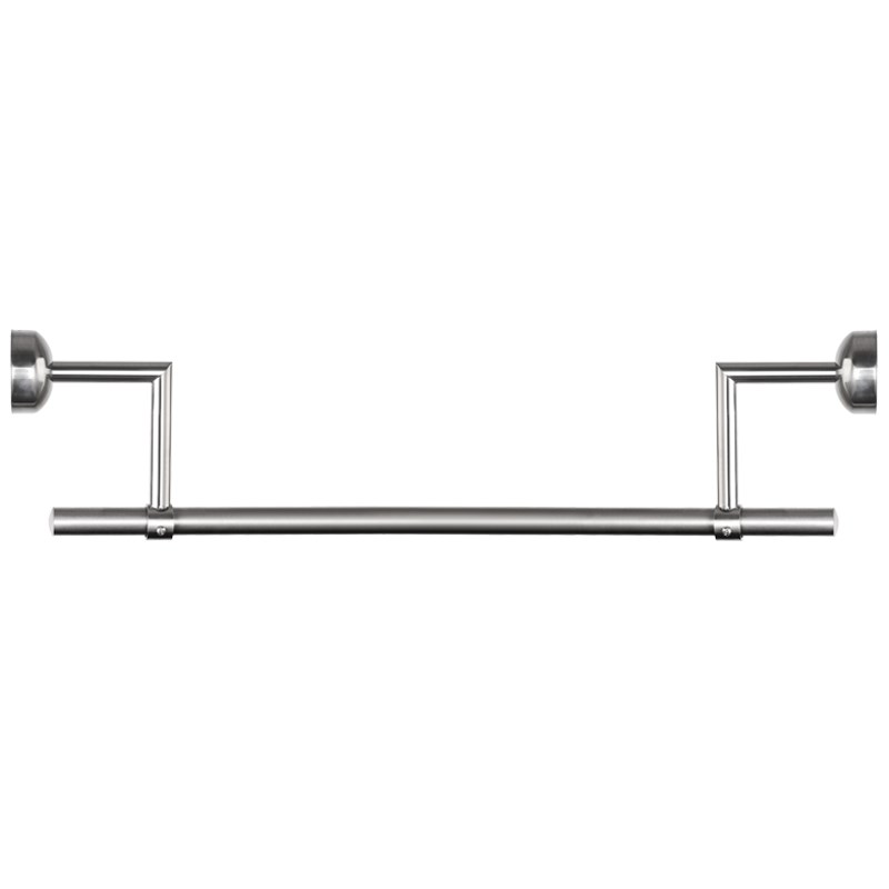 侧装7字型晾衣杆304阳台固定式晾衣架壁挂家用石膏板单.杆挂凉衣