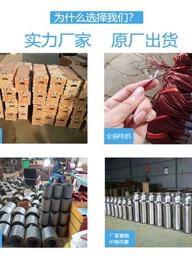 QSP50-13/65-1q0-3农业三相电动潜水泵灌溉排涝泵抽水泵排水增压