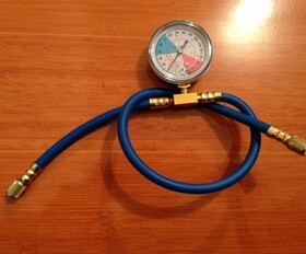 R134A R12 R22 空调通用检测补充管 汽车空调和家用空调1/4接口