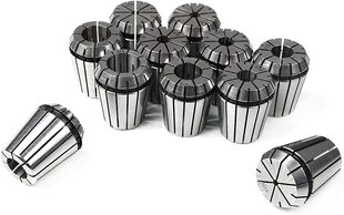 MT3-ER32-11PCS莫氏筒夹头套装带扳手MT3 Shank 11PC ER32 Collet