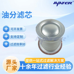 空压机油气分离器 202EAU6013螺杆机次级油气分离器芯 711632E1
