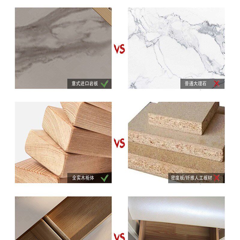 现代简约高端别墅不锈钢圆形茶几轻奢亮光岩板茶几电视柜组合客厅