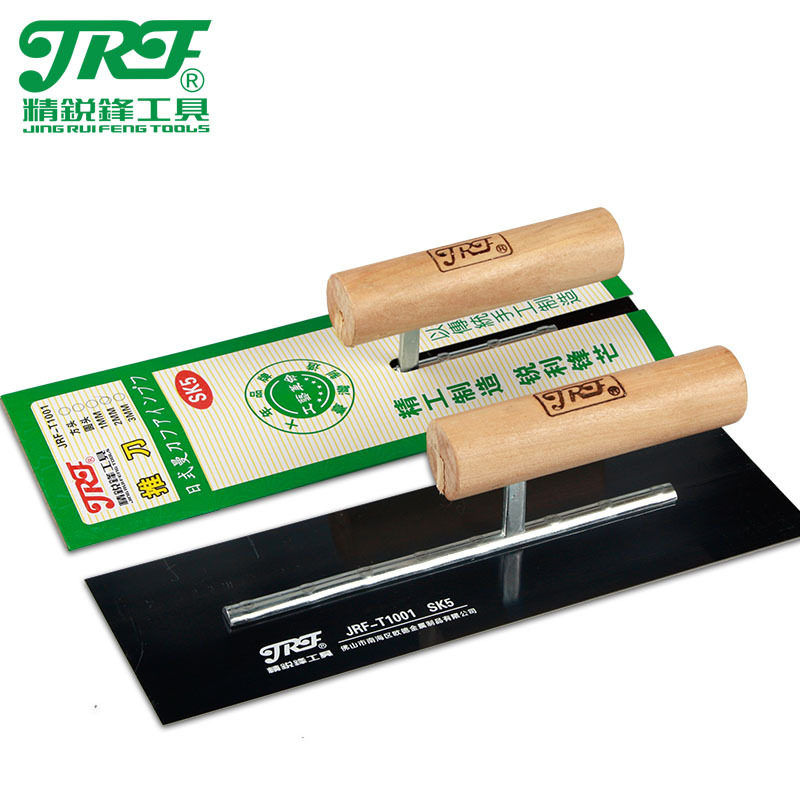 精锐锋 带齿2MM 馒刀 推刀 环氧地坪漆馒刀 带齿批刀抹泥板刮刀