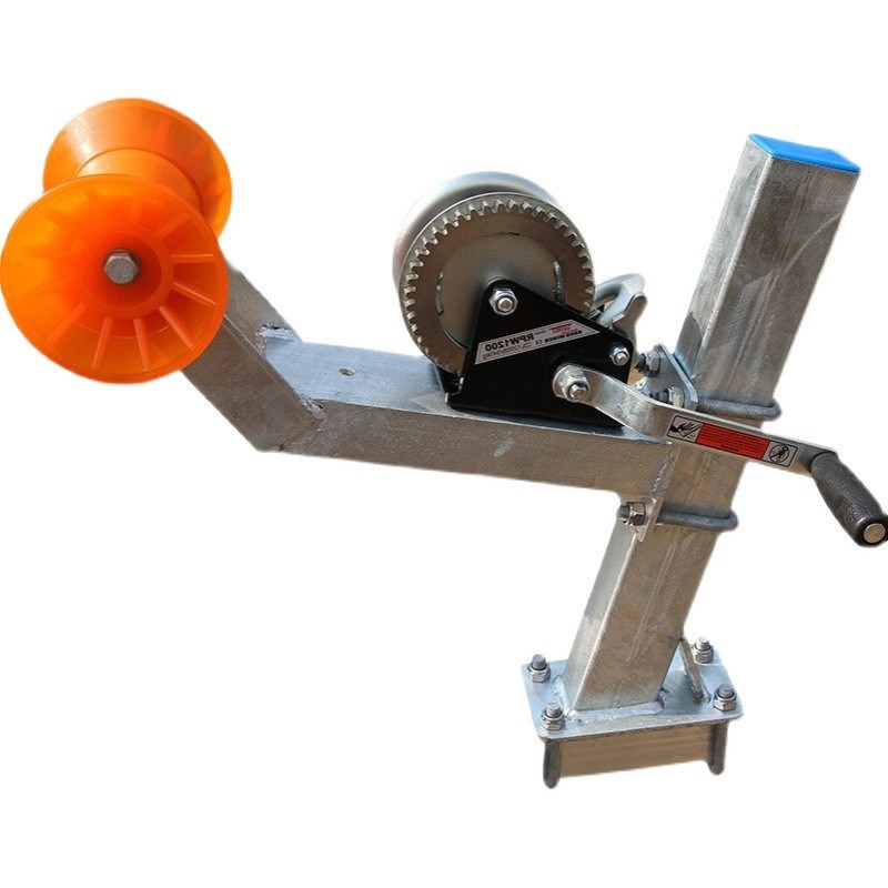 拖车配件绞盘架游艇拖车摩托艇固定支架橡皮艇冲锋舟拖车绞盘支架