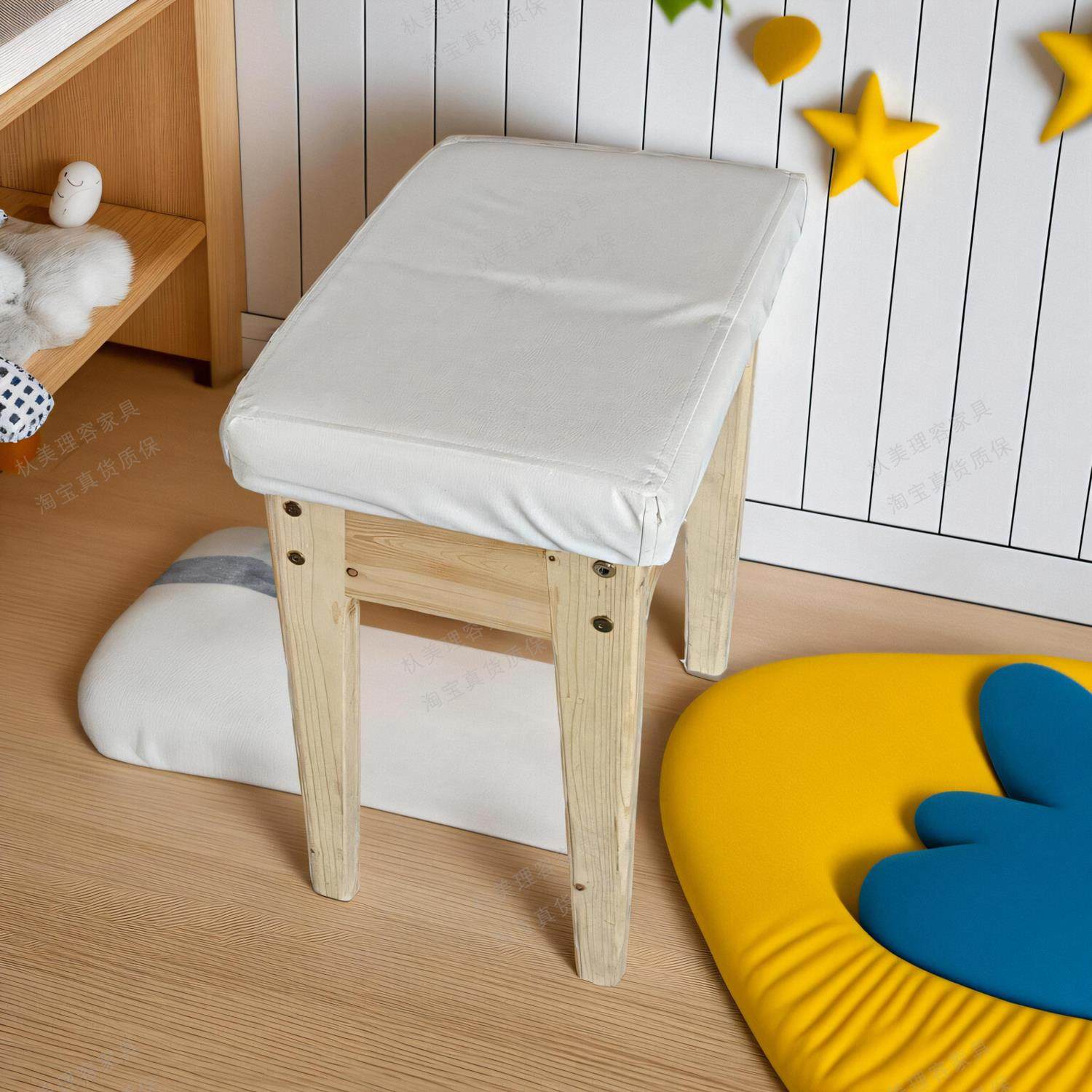 家用板凳客厅矮凳轻奢软包凳子实木方凳子餐桌凳子现代简约换鞋凳,商业/办公家具,大工椅/师傅椅,淘宝优惠券,粉丝福利购,淘宝优惠卷