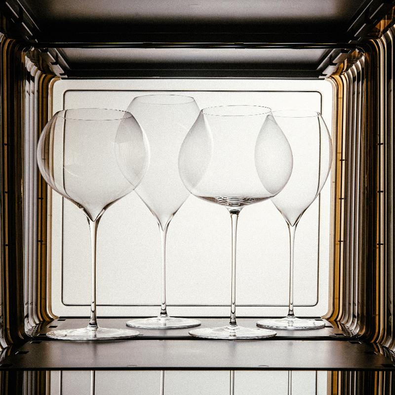 高端大牌平替 家用轻奢白葡萄酒杯红酒杯手工水晶玻璃高脚杯