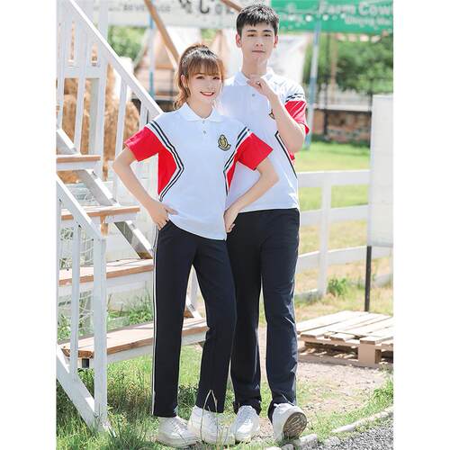 春夏季中小学生校服套装
