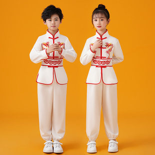 六一儿童武术表演服中国风男女童运动会开幕式武馆武校训练演出服