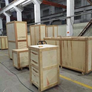 木箱胶合板航空物流箱快递打包实木网格箱 定做出口免熏蒸设备包装