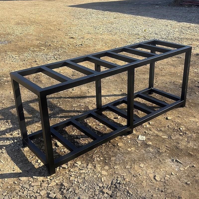 大型鱼缸架子整体焊接o高承重双层鱼缸架支架上虑底滤包邮金属钢