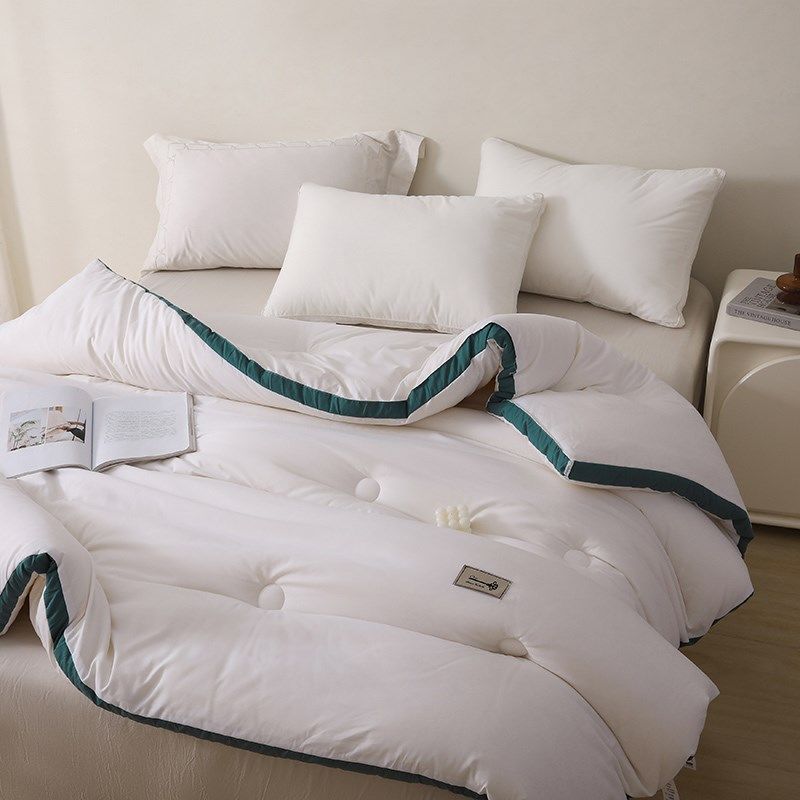 冬被加厚保暖大豆纤m维春秋被子被芯学生宿舍单人太空被冬天用棉,床上用品,化纤被,淘宝优惠券,粉丝福利购,淘宝优惠卷