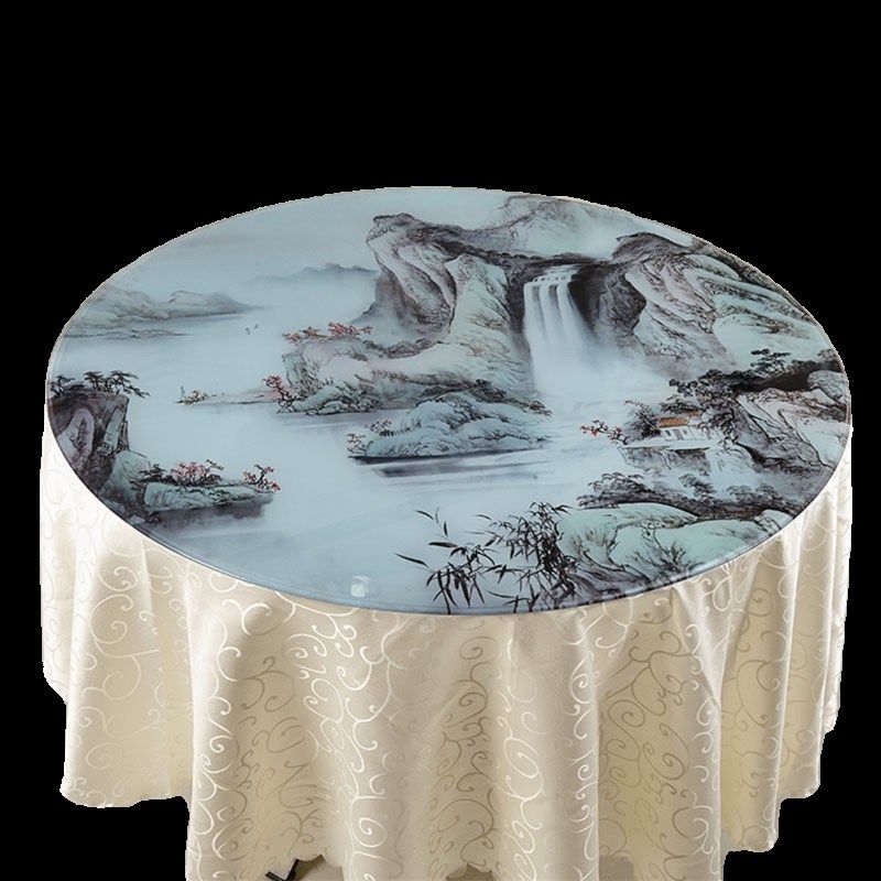 钢化玻璃定做大理石纹桌面餐桌茶几台面长方形圆形板透明玻璃定制,基础建材,钢化玻璃,淘宝优惠券,粉丝福利购,淘宝优惠卷