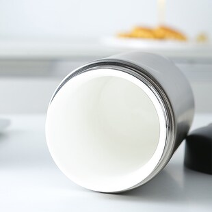 2024新款高端骨瓷内胆超长保温桶 儿童学生一人700ml迷你陶瓷饭盒