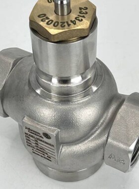 原装Johnson江森VGA7201AG/BL/CN/DP/7201ER二通柱塞阀螺纹调节阀