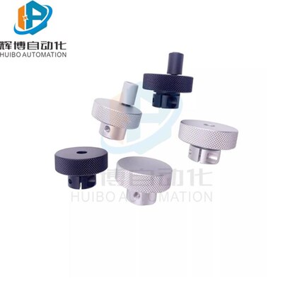 HOKP40/50/63-6/8/10/12 开口 带螺纹孔型 铝合金 压纹手轮 HOKNP