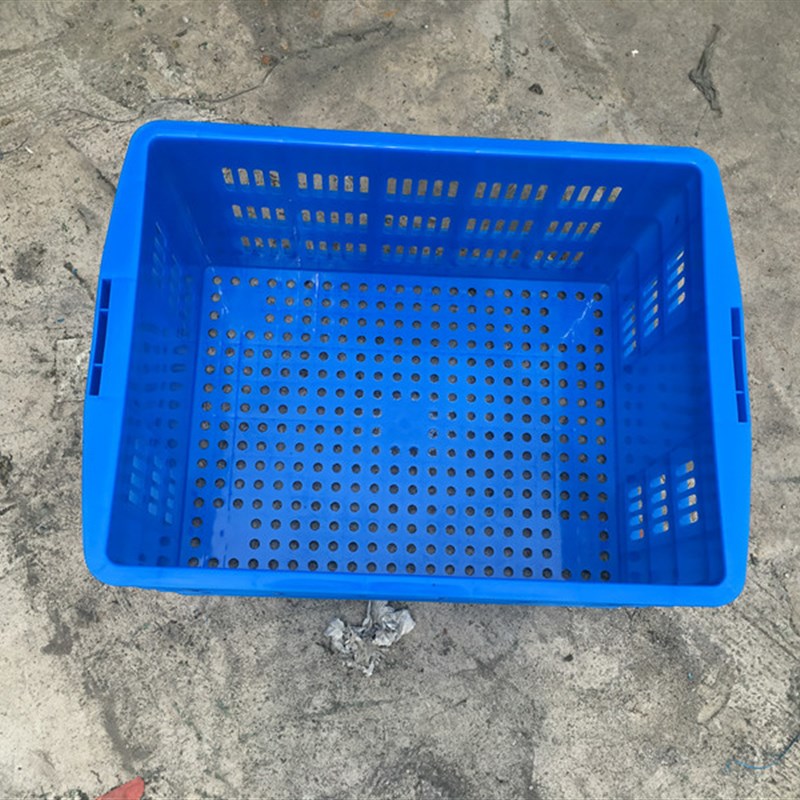 加厚560*420*350塑料w周转筐长方形胶框网眼透气水果箱中转储物框