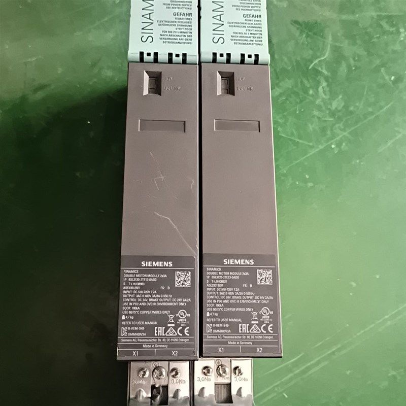 6SL3120-2TE13-0AD0,双轴3A驱动器,包好不