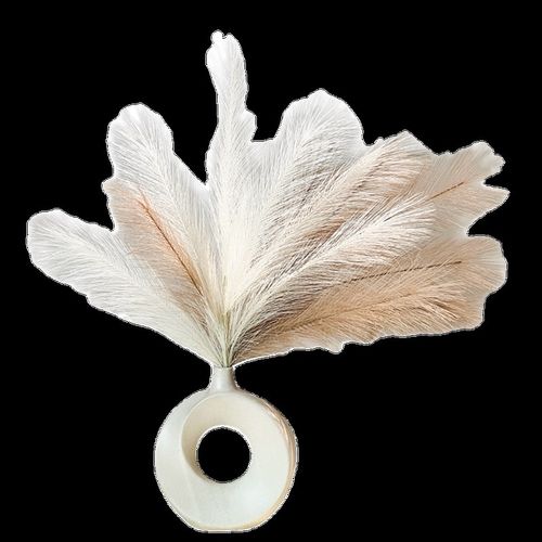 芦苇草彷真花假花客厅摆设高端轻奢餐桌花艺装饰摆件干花北夏家居