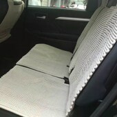 专通用手编凉透气 6分体纯亚麻汽车坐垫四季 汉兰达 七座后排座4