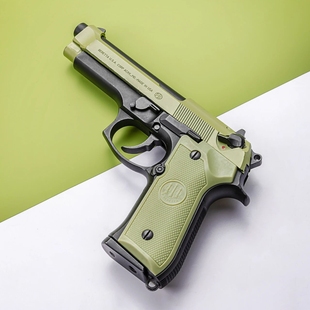 KUBLAI库拜莱N10软弹枪伯莱塔m92F全自动连发成人金属玩具枪快拆