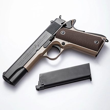 KUBLAI库拜莱N4新版金滑柯尔特1911软弹枪成人金属品牌玩具可发射