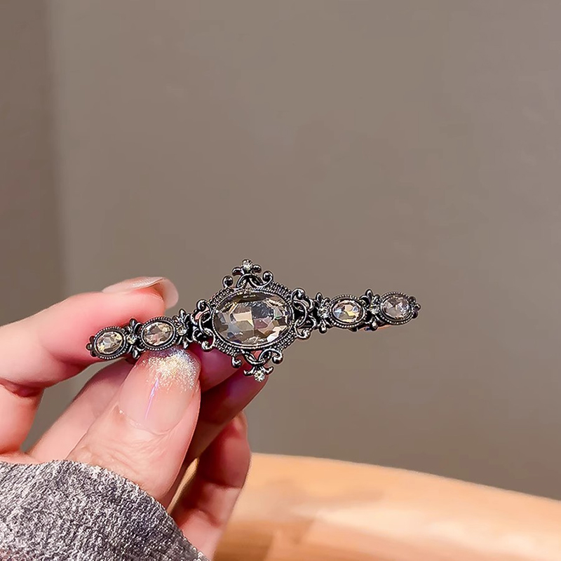 高级感后脑勺半扎一字夹横夹顶夹