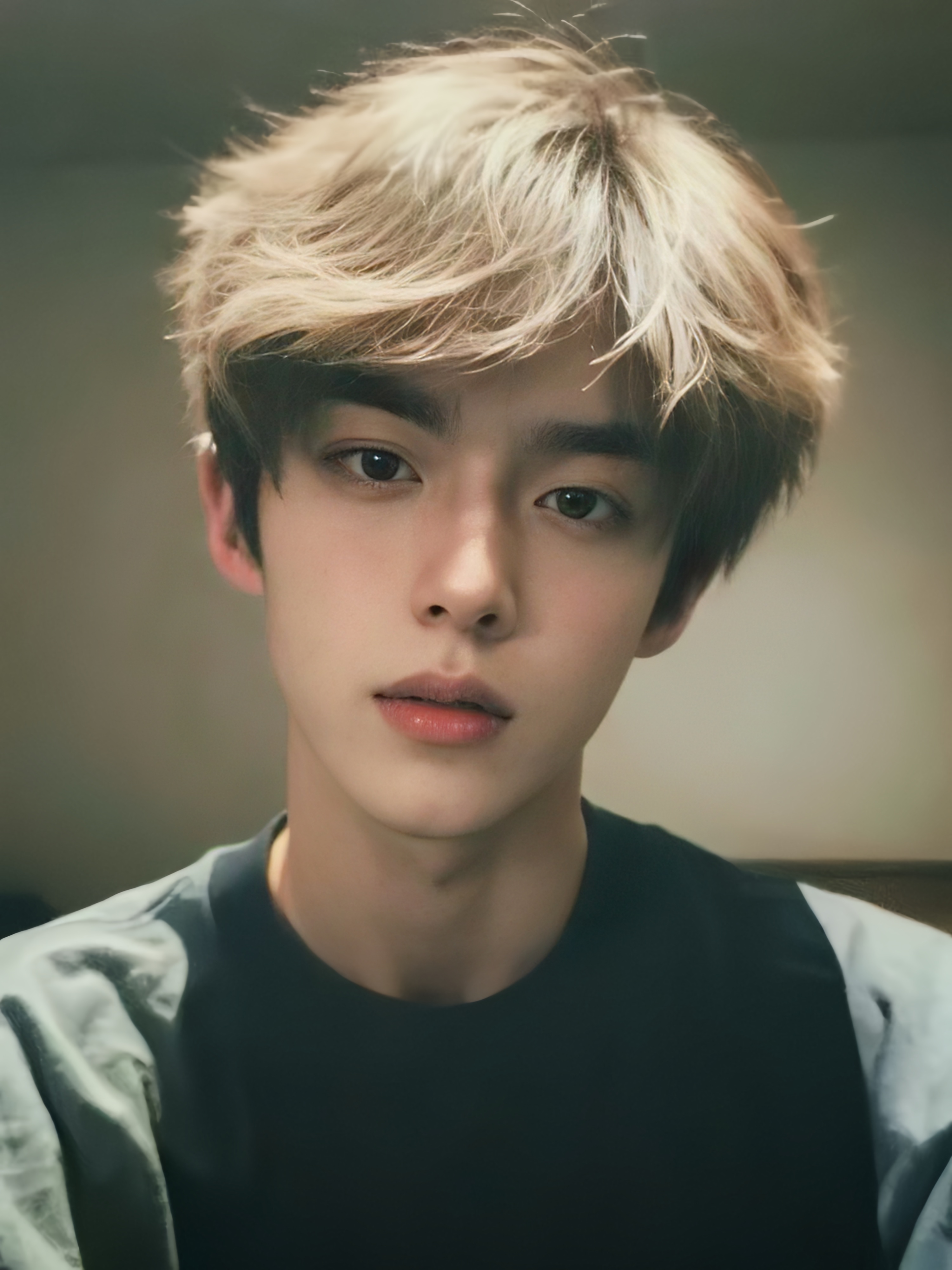 假发男短发韩版帅气微分碎盖男士日常短直发少年感男生假发套全头