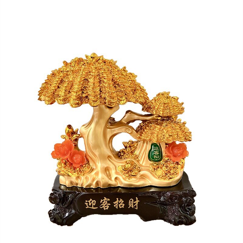 大号招财树摆件摇钱树工艺品家居