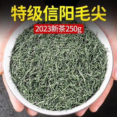 2023新茶特级信阳毛尖绿茶河南毛尖茶明前嫩芽正品茶叶官方旗舰店