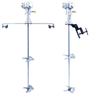 式 气动搅拌机夹桶式 台湾50加仑横版 原装 工业级涂料油漆搅拌器油墨