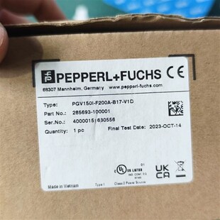 B17 F200A 德国倍加福PGV150I V1D 议价