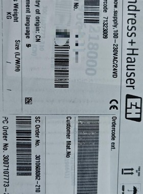 E+H 电源组件 71323009 适用于Promag/Pr