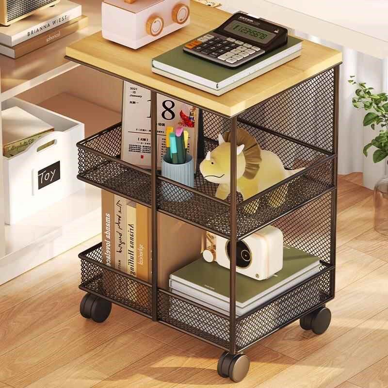 收纳箱书箱学生教室装书整理箱子多层带滑轮书本收纳盒书籍储物箱