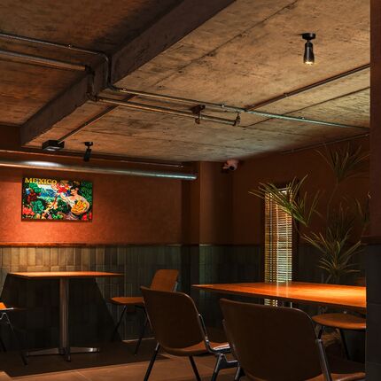 小角度聚光射灯led轨道灯导轨餐饮火锅店奶茶店氛围射灯可调角度