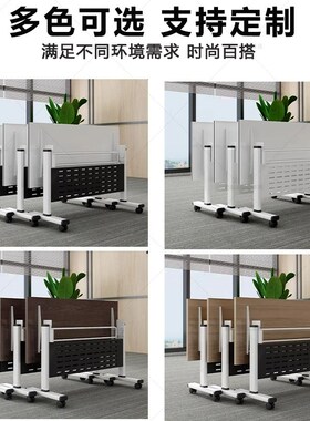折叠培训桌椅组合可拼接翻板桌移动长条桌带轮子多功能办公会议桌