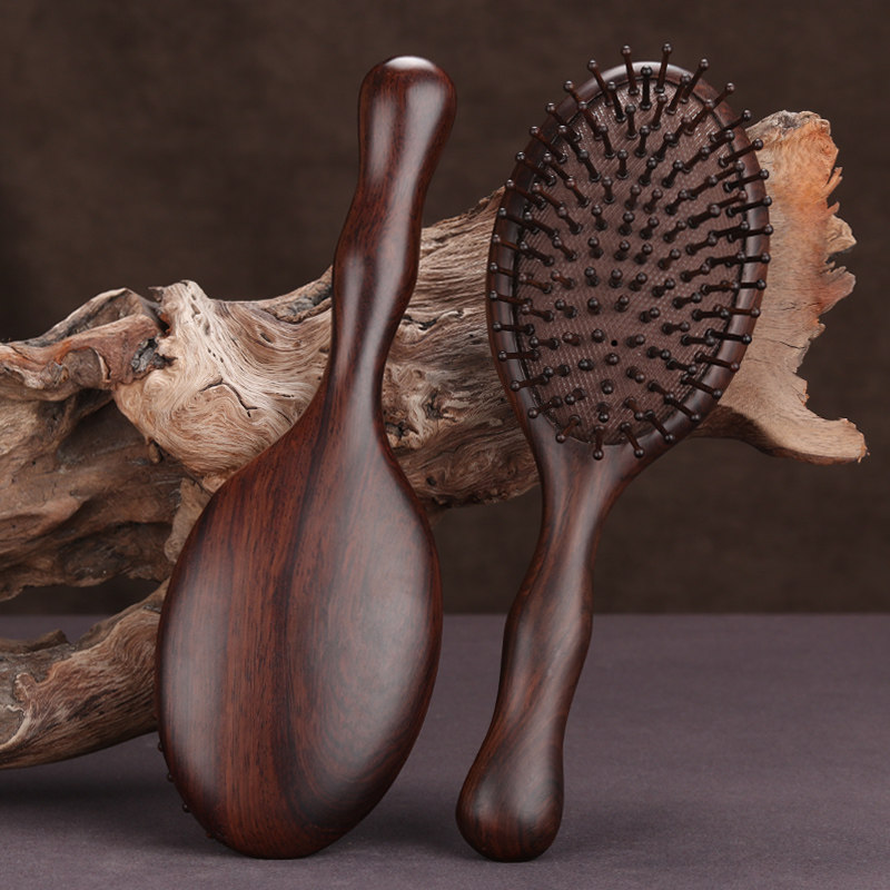 大号气囊气垫梳子男女专用脱发头部经络按摩梳子防静电黑檀木梳子,家庭/个人清洁工具,梳子/化妆梳/按摩梳,淘宝优惠券,粉丝福利购,淘宝优惠卷