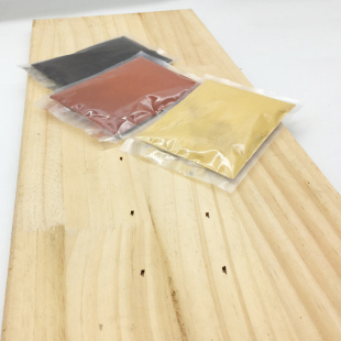 钉眼膏木材修补裂缝修复膏调色粉红黄黑土油漆修补膏木工腻子色粉