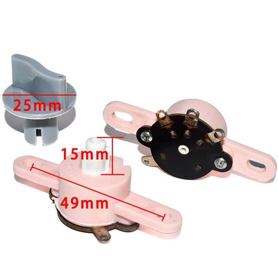 电风扇配件台扇鸿运扇壁挂扇调速开关档位调速器三档旋钮转速控制