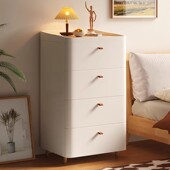 床头柜塑料收纳柜客厅卧室飘窗厨房抽屉式 多层储物柜办公室收纳柜