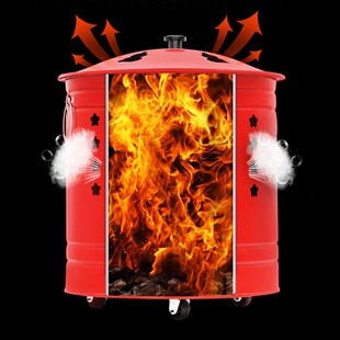 烧纸桶烧金桶烧经桶家用拜神烧纸炉烧纸盆化宝桶烧纸钱桶焚烧桶