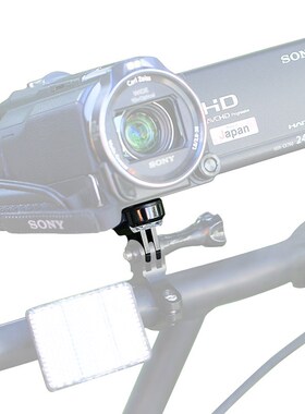 适用Gopro口转1/4自拍杆三脚架转接头Hero10/9/8/7/5运动相机配件