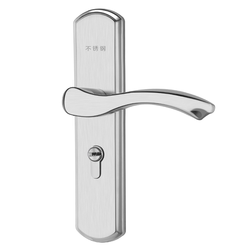 室内不锈钢卧室门锁通用型实木y房门锁卫生间门锁执手门锁家用锁