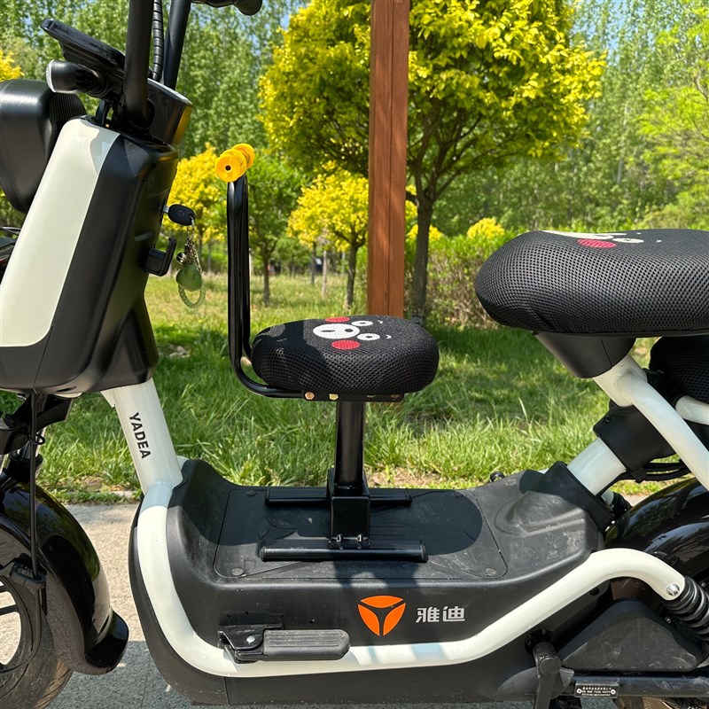 电动车儿童前置座k椅 儿童车座 宝宝座椅 电车前置小凳子坐垫座套