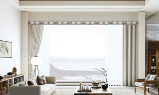 Breeze 米兰窗帘 Summer The 奥斯汀黑金全遮光 A44026夏日清风